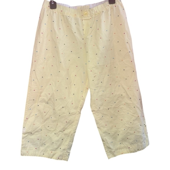 Xhilaration Cream Eyelet Pajama Bottoms - Picture 1 of 3